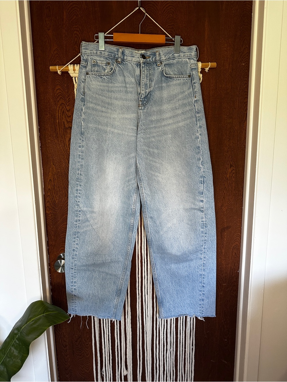 Zara Barrel Jeans